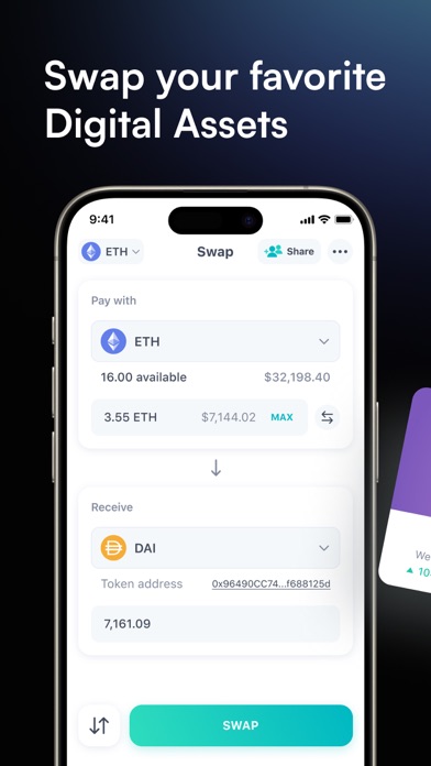 Snowball Smart DeFi Wallet Screenshot