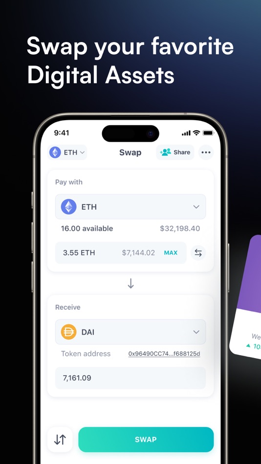 #5. Snowball Smart DeFi Wallet (iOS) 由: Snowball Finance