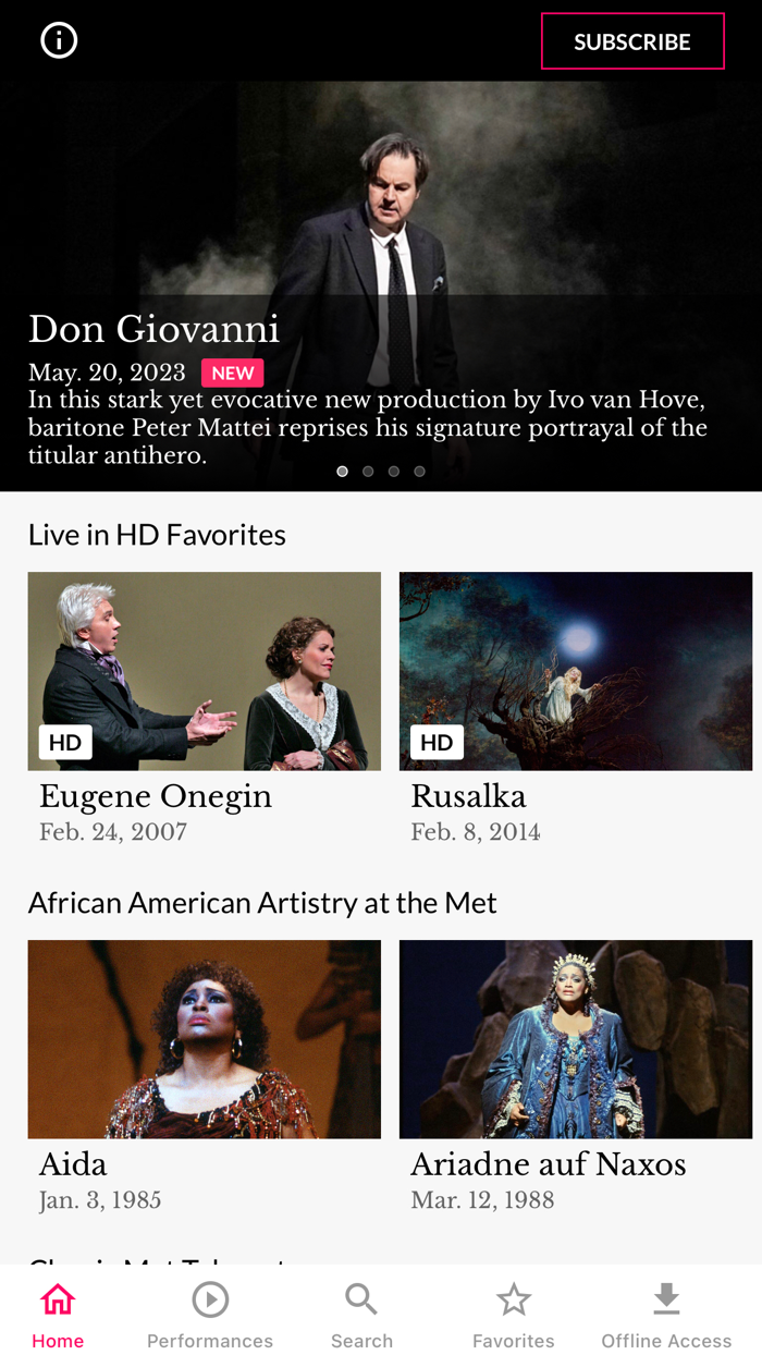 Met Opera on Demand