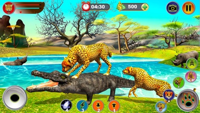 Wild Cheetah Simulator Game 3dのおすすめ画像1