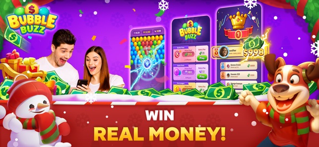Bubble Buzz: Win Real Cash  App Price Intelligence by Qonversion