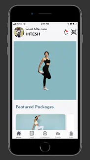 kronos fitness iphone screenshot 1