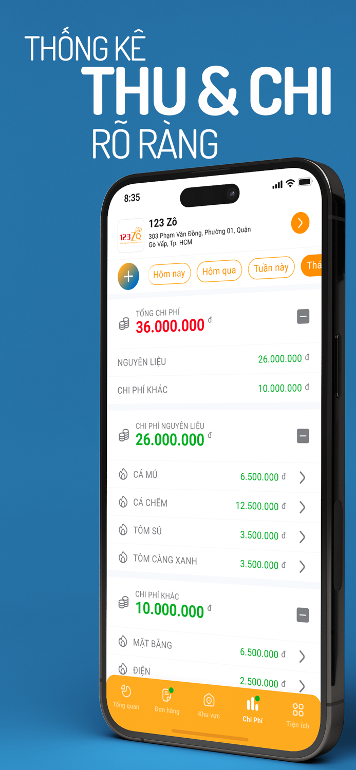Techres - Order Gọi món