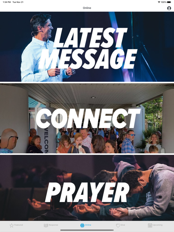 Port City Community Church iPad screenshot 2 - Lifestyle app