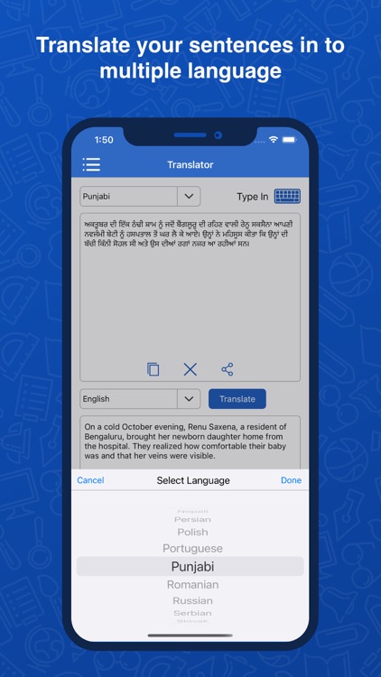 Punjabi Dictionary: Translator screenshot-4