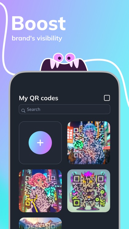 Monster AI: QR Code Generator