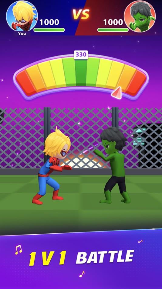 #2. Universe Hero 3D (iOS) Podle: 晗 张