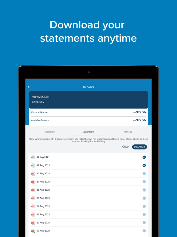 Screenshot #6 pour ANZ Pacific