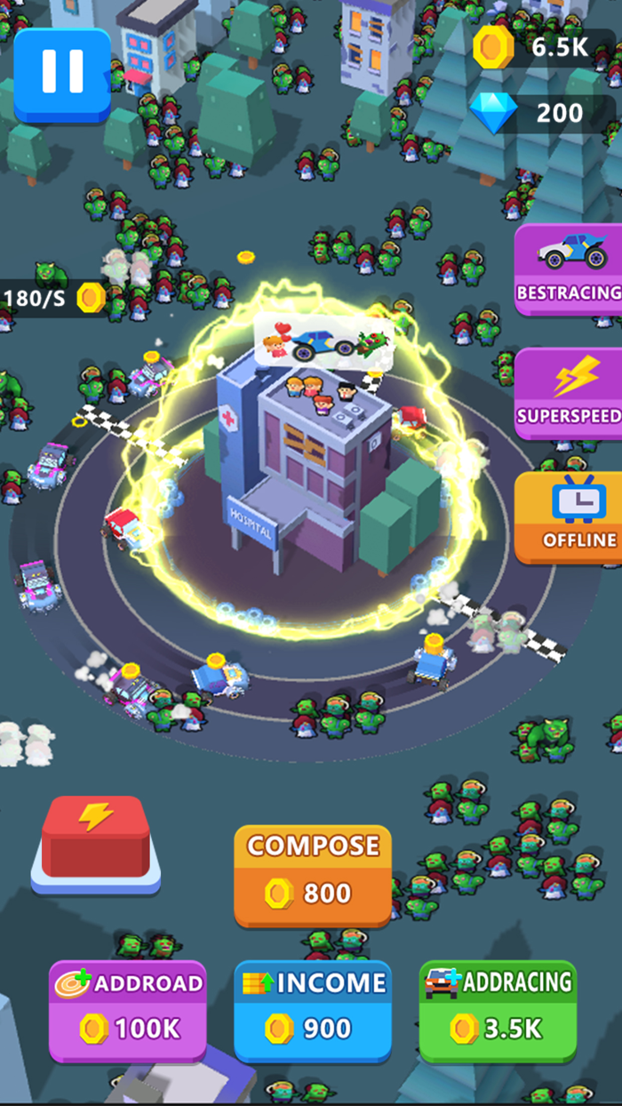 Zombie ReaperCrazy Car