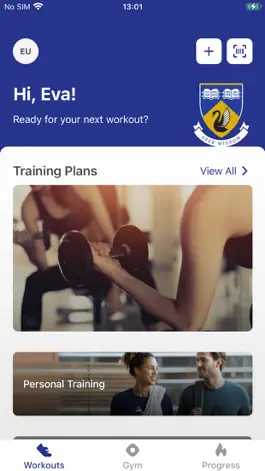 Game screenshot UWA Gym | Track your fitness apk