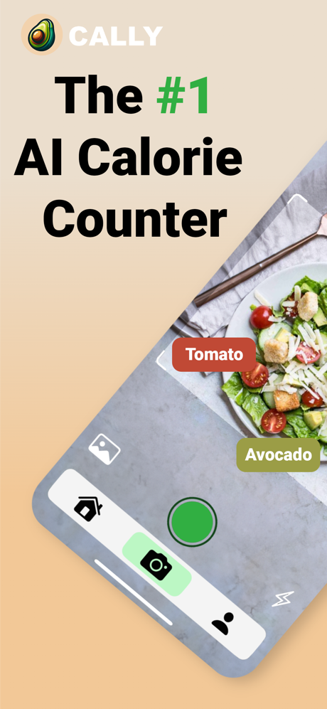 Cally: Calorie Scanner screenshot 1