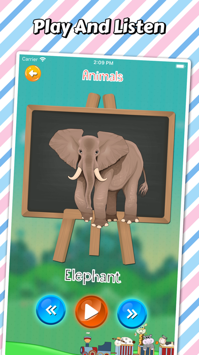 First Baby Words for Toddler Screenshot
