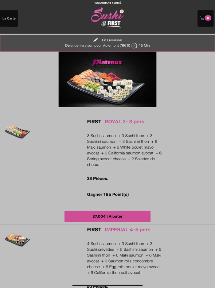 Sushi First Le Havre