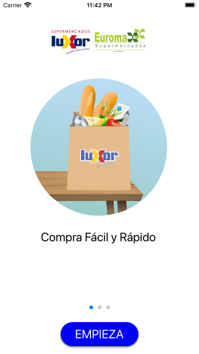 Supermercados Luxor Screenshot