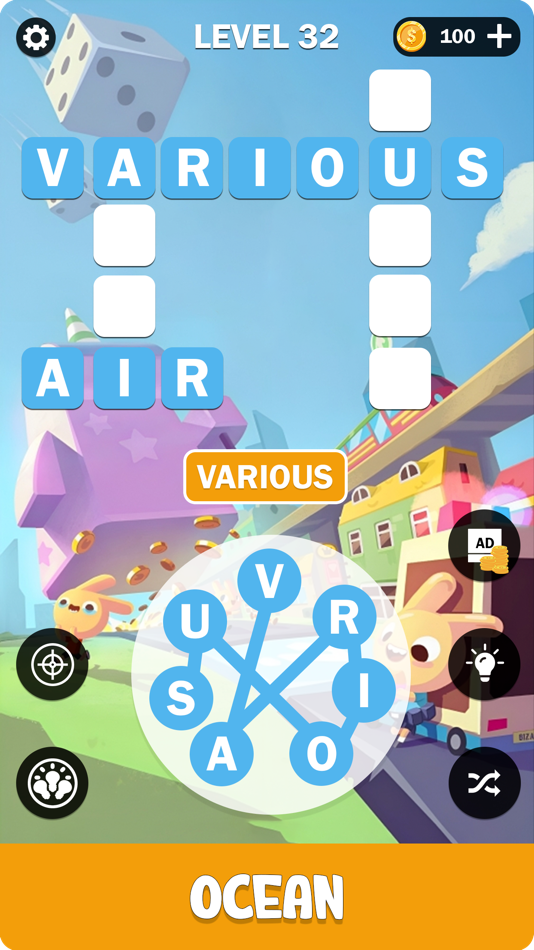 #7. Word Search - You Find It! (iOS) 来自: Sandy Radadiya