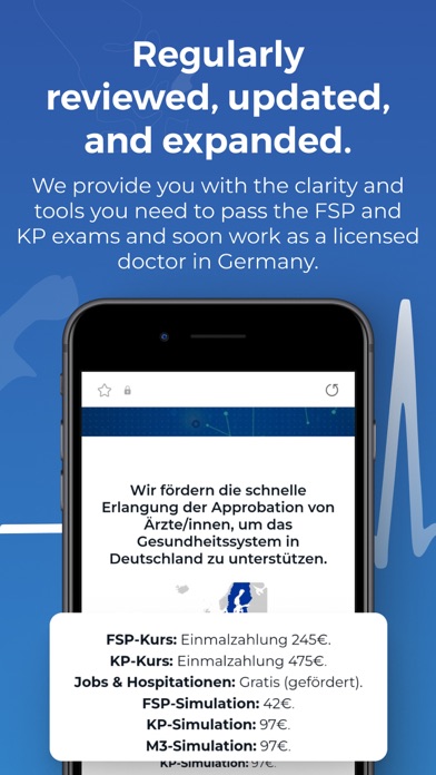 MEDDEOnline FSP & KP Kurse Screenshot