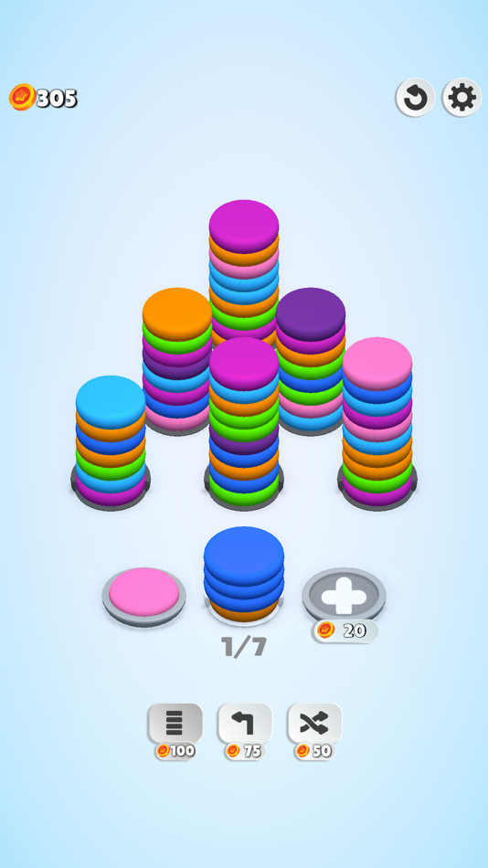 #3. Colorful Stack (iOS) 由: Mehmet Fatih Sahin