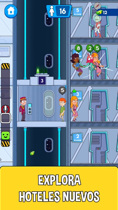 Hotel Elevator: Frenzy Control