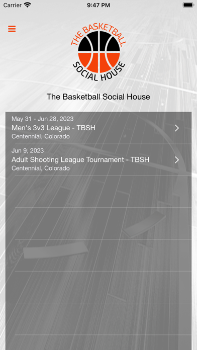 The Basketball Social House Screenshot