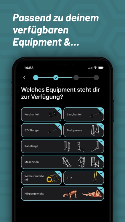 MyFitCoach Muskelaufbau im Gym screenshot-7