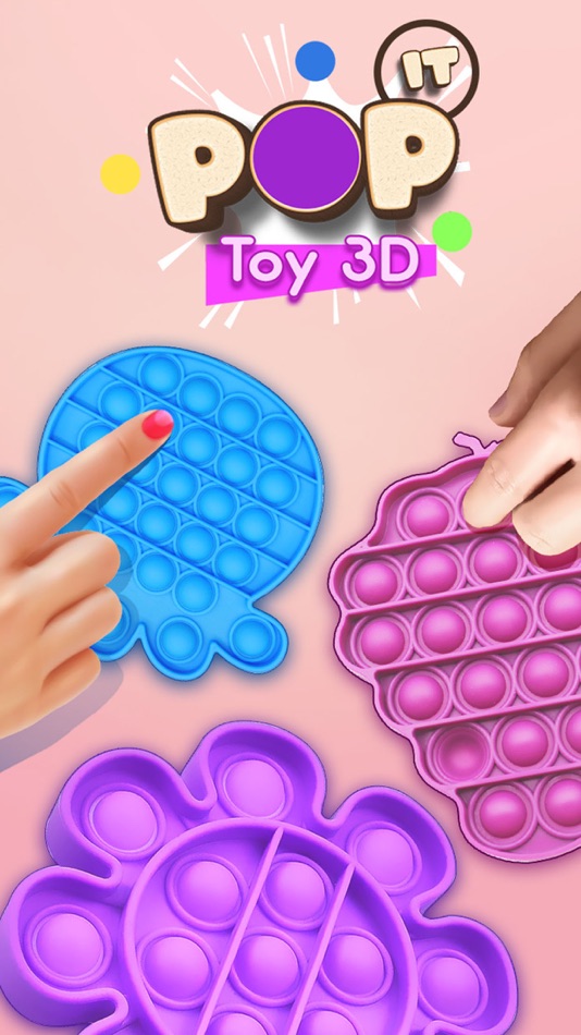 #6. Fidget Toys Pop It Games 3D (iOS) 由: Fazal Rehman