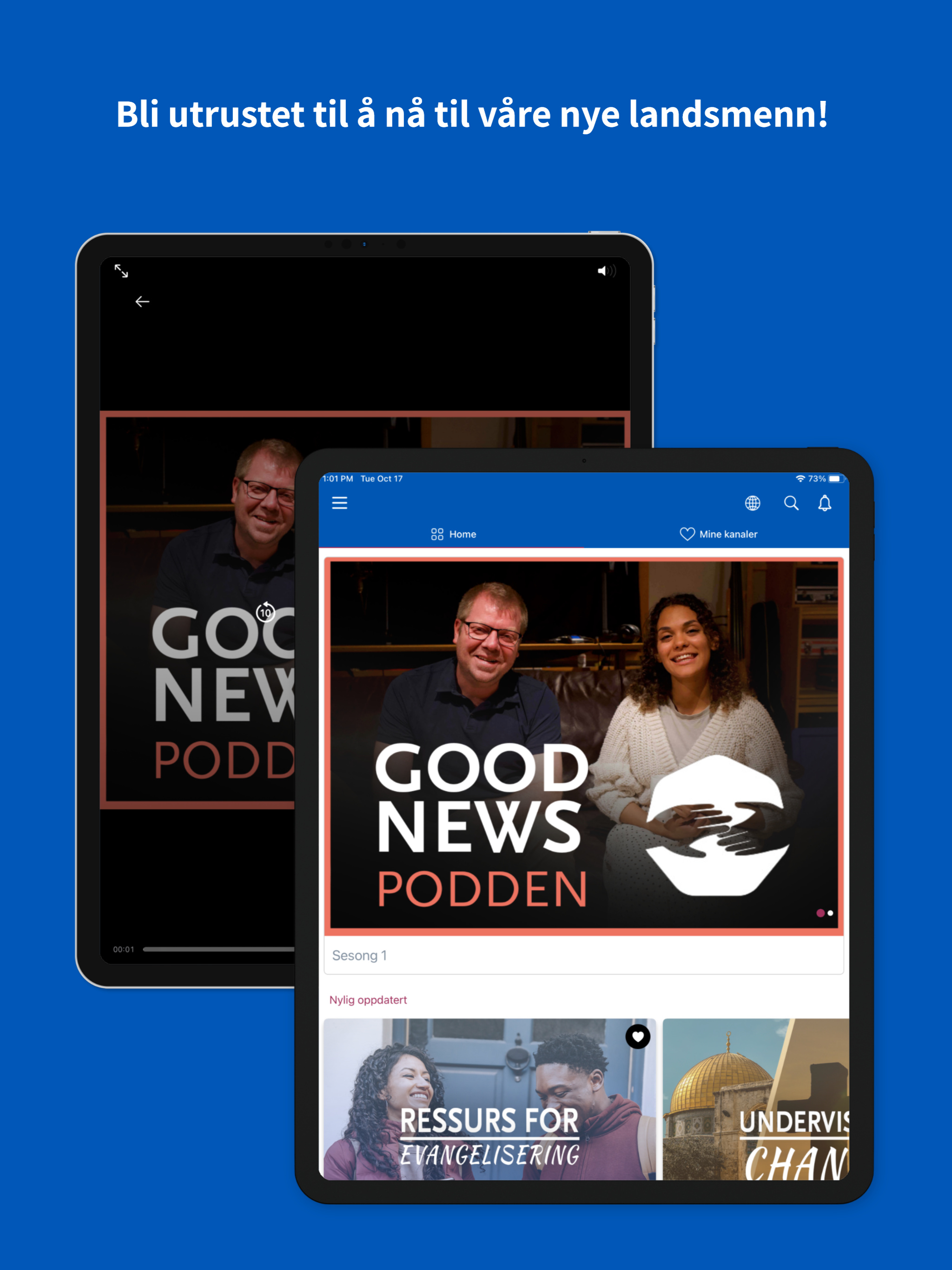 Good News Medvandrer-appen