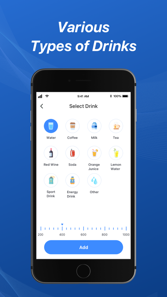 #1. My Water - Daily Tracker (iOS) 由: Swallow Shuai Technology Development Co., Ltd.