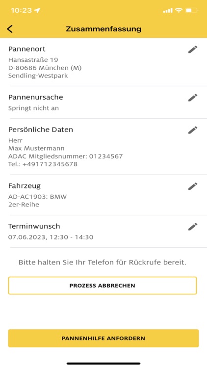 ADAC Pannenhilfe screenshot-3