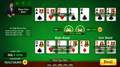 Pai Gow Poker Classic Casino Screenshot