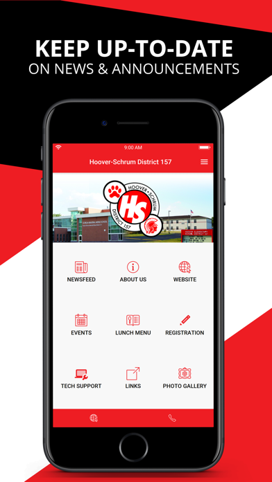 Hoover-Schrum District 157 Screenshot
