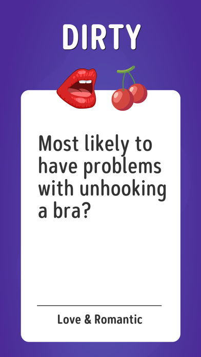 Who is? Dirty Truth Charades Screenshot