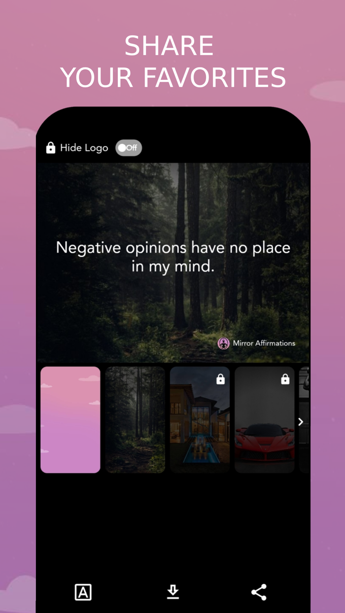 Mirror Affirmations- Reminders