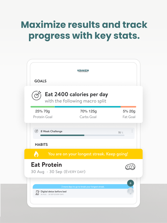 Screenshot #5 pour Kraken Fitness