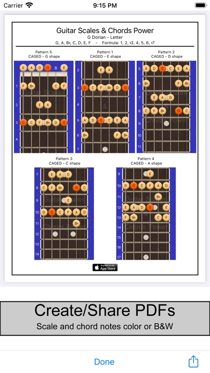 Guitar Scales & Chords Power screenshot-6