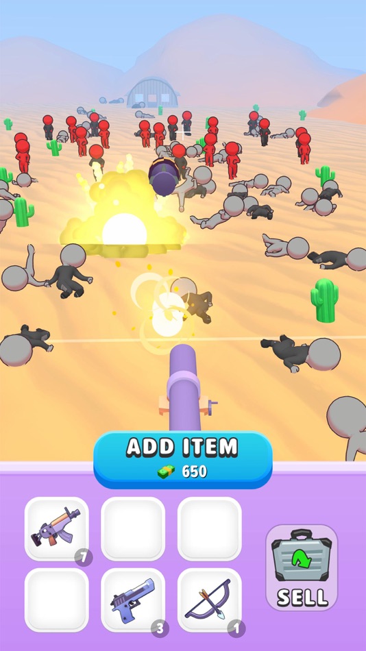 #6. Merge Weapon! (iOS) 由: Core Game Studio