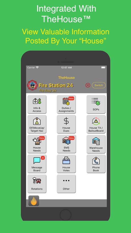 #5. FireSync Shift Calendar (iOS) 来自: ForceReadiness.com