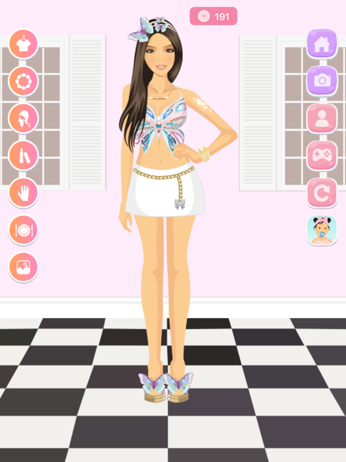 Fashion Girl Dress up Makeup