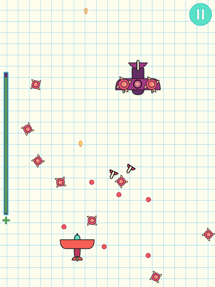 Plane Shooter on Paper