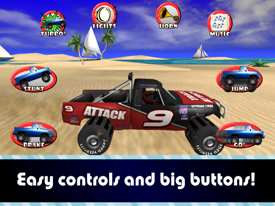 Pickup Truck Race & Offroad! iPad screenshot 4 - Games app