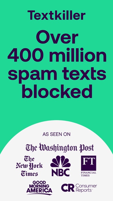 Screenshot #1 pour Textkiller - Spam Text Blocker