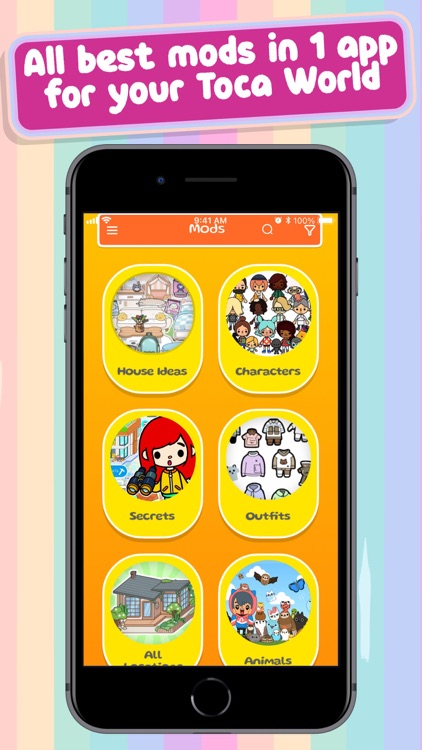Wednesday Mods for Toca World screenshot-5