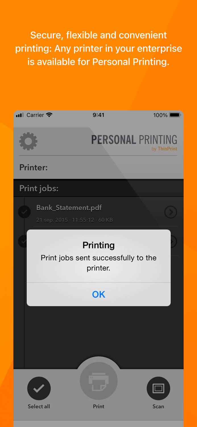 ThinPrint Personal Printing