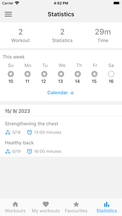 Fitness - Routines Workout Screenshot