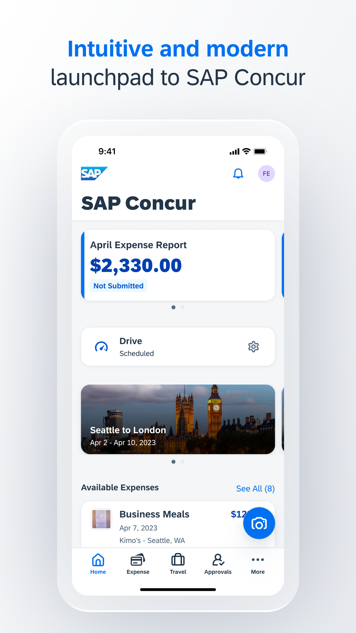 SAP Concur screenshot 1