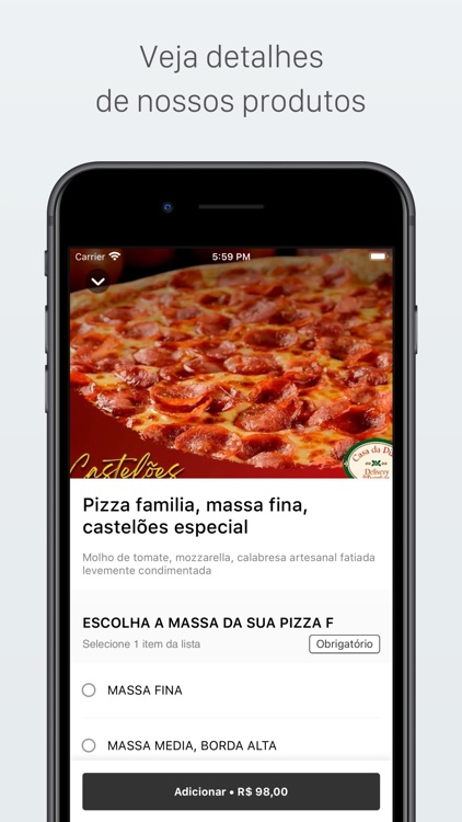 Casa da Pizza Delivery.