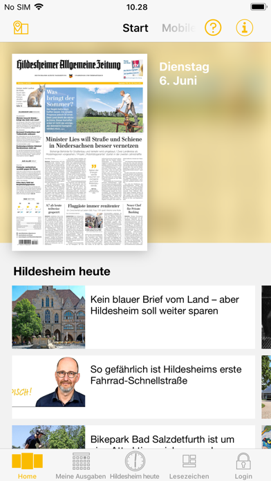 HAZ Digital Screenshot