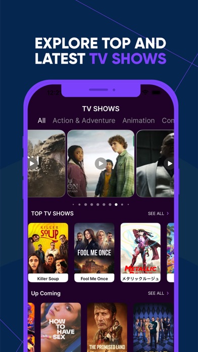 Mannic :  Movies & Shows Box Screenshot