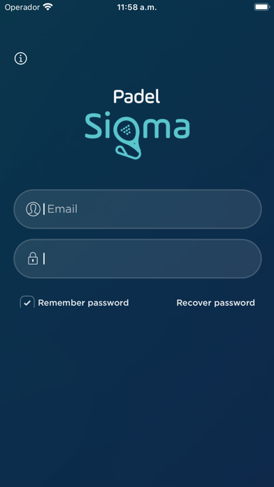 Screenshot 1 of Padel Sigma App