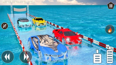 Sky Flying Real 3D Car Stunts Screenshot
