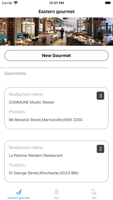 Screenshot #1 pour Eastern Gourmet